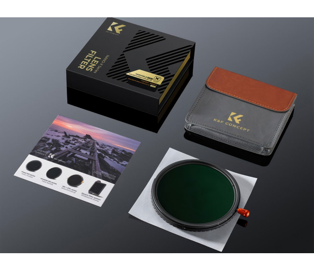 K&F Concept Nano-X MRC CPL & Fader ND2-32 & Black Mist 1/4 - 77 mm - 1550502 - zdjęcie 4